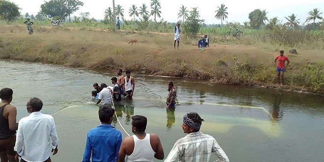 25 killed as bus plunges into canal in Karnataka
