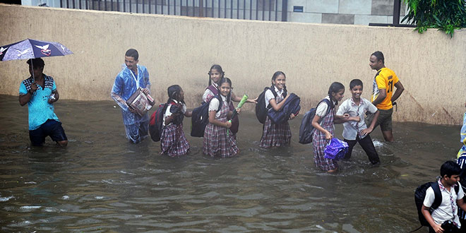 Mumbai floods, government declares a public holiday in the city